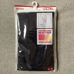 Uniqlo Heathtech Tights L/LX Black